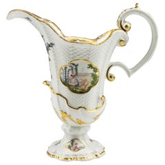 Antique A very Fine Meissen Rococo Ewer, c1745