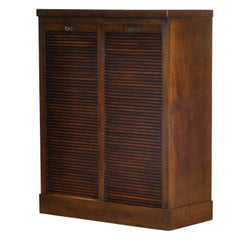 Antique Oak Filing Cabinet, 1920s
