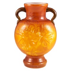 A Very Rare Large And Early Galle Vase, 1890-94