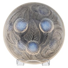 Rene Lalique Dahlias Bowl - Marcilhac 3210, Designed 1921