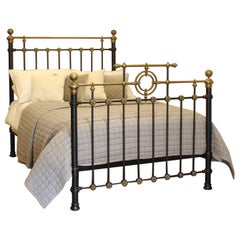 Double Black Antique Bed, MD145