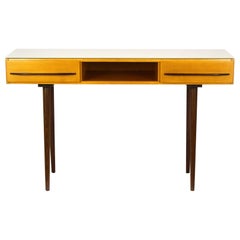 Restored Midcentury Writing Desk or Console Table from Up Zavody, 1960s