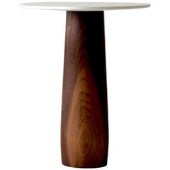 Walnut Small Bedford Side Table by Hollis & Morris