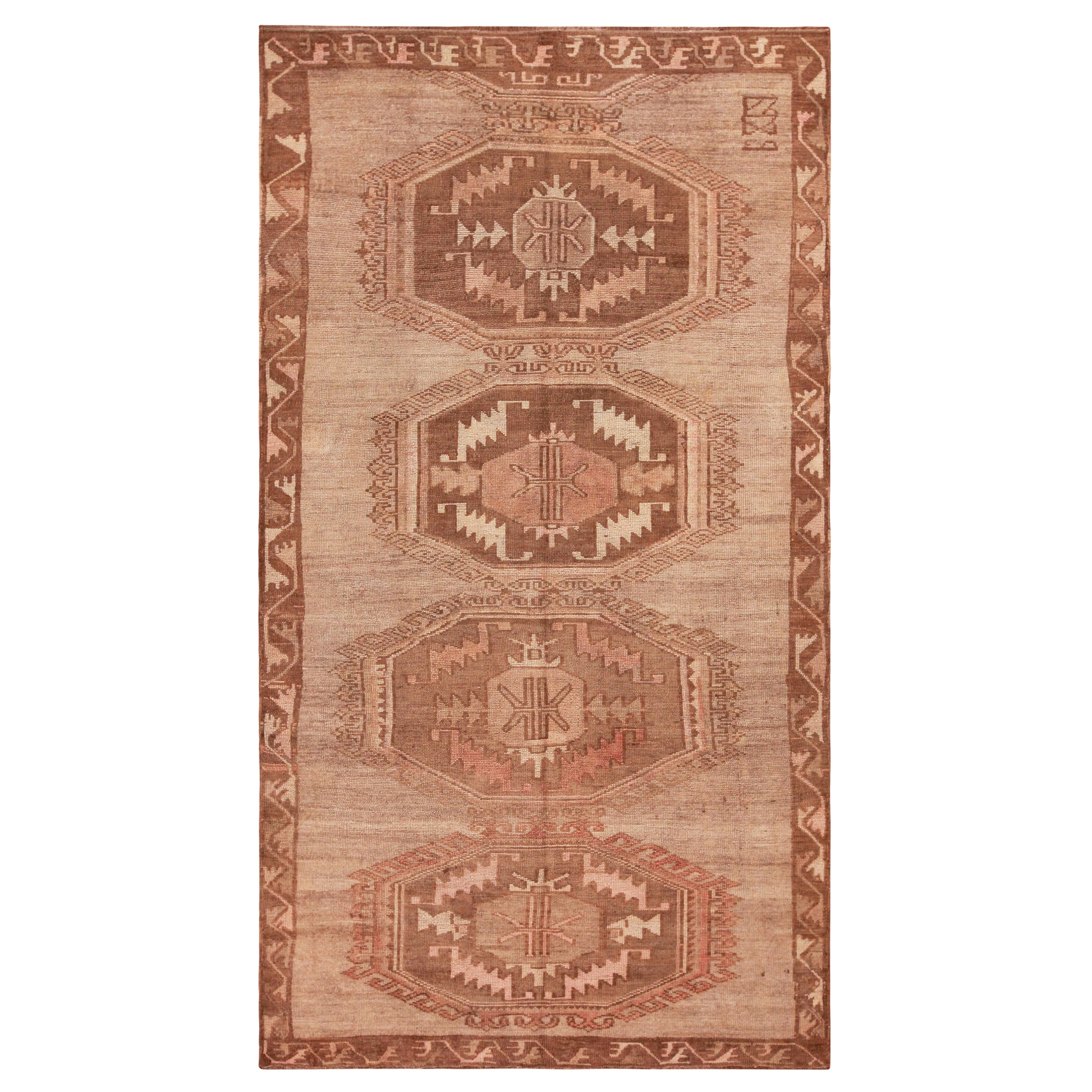Türkischer Kars-Teppich, Vintage. Größe: 5 ft 10 in x 11 ft