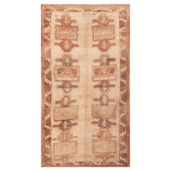 Nazmiyal Collection Vintage Kars Rug From Turkey. 7 ft x 12 ft 10 in