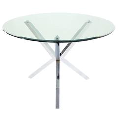 Dickes Glas Top Jacks Form Basis Dining Center Spieltisch Gueridon