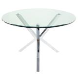 Plateau en verre épais Table de jeu pour centre de repas avec base en forme de valet Gueridon