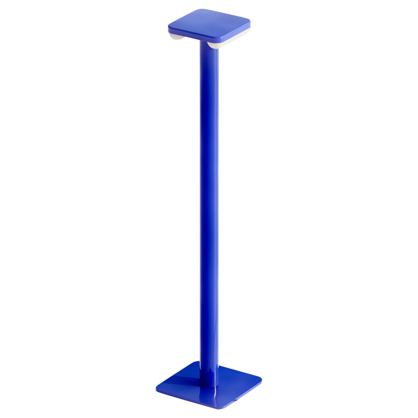 Floor Lamp in Aluminium, Color Blue For Sale