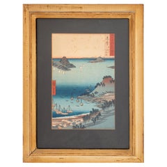 Utagawa Hiroshige Japanese Woodblock on Paper