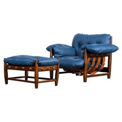 Mole Armchair with Ottoman by Sergio Rodrigues, Mid-Century Modern-Vintage 1957