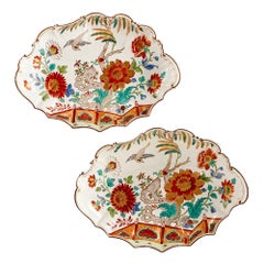 A Pair of Very Rare Doccia Porcelain Dishes, c1780