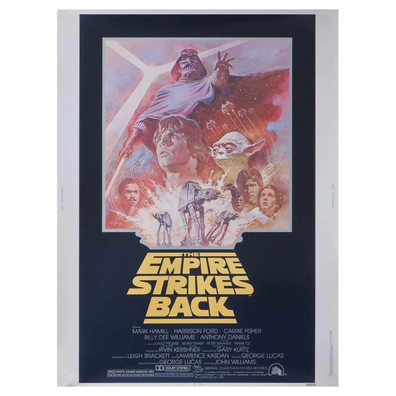 The Empire Strikes Back, Unframed Poster, 1981R For Sale