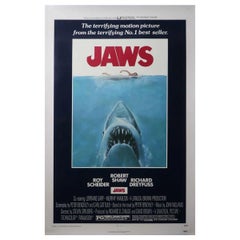 Vintage Jaws, Unframed Poster, 1975