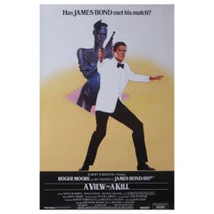 Vintage A View To Kill, Unframed Poster, 1985