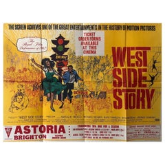 Vintage West Side Story, Unframed Poster, 1962