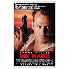 Vintage Die Hard, Unframed Poster, 1988