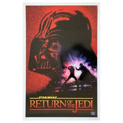 Vintage Return of The Jedi, Unframed Poster, 1993R