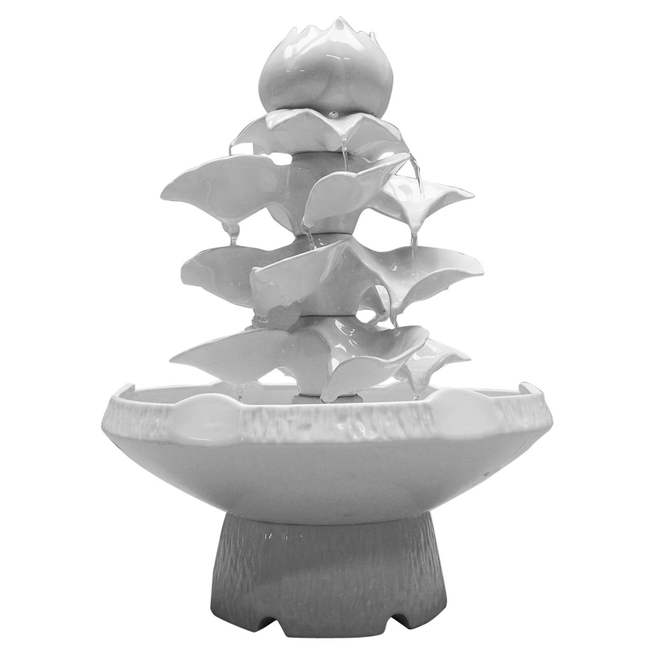 Awesome Electrical Porcelain Room Fountain, 1960s Italy For Sale