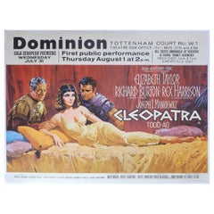 Vintage Cleopatra, Unframed Poster, 1963