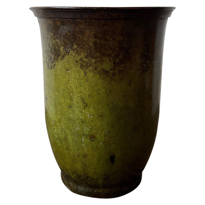 Bronze vase by HF ildfast Denmark 1930s For Sale