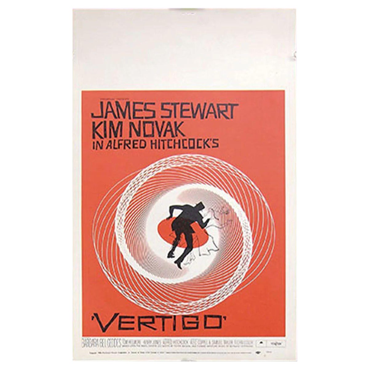 Vertigo, Unframed Poster, 1958 For Sale