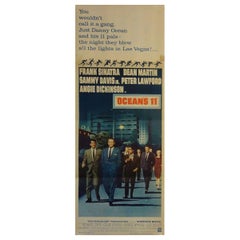 Vintage Ocean's Eleven, Unframed Poster, 1960