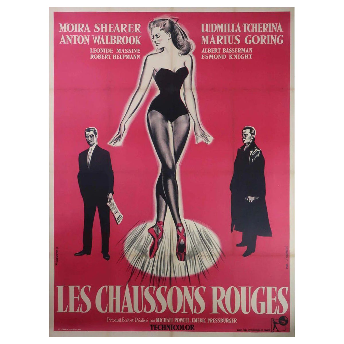 Red Shoes, Unframed Poster, 1948 For Sale