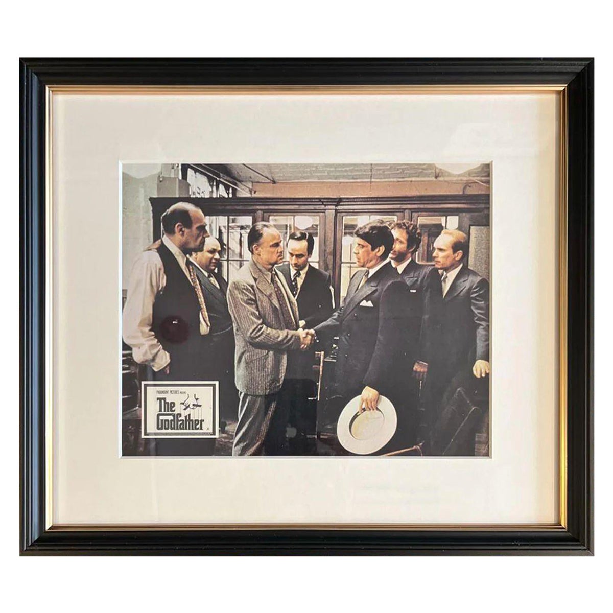 The Godfather, Framed Poster, 1972 For Sale at 1stDibs
