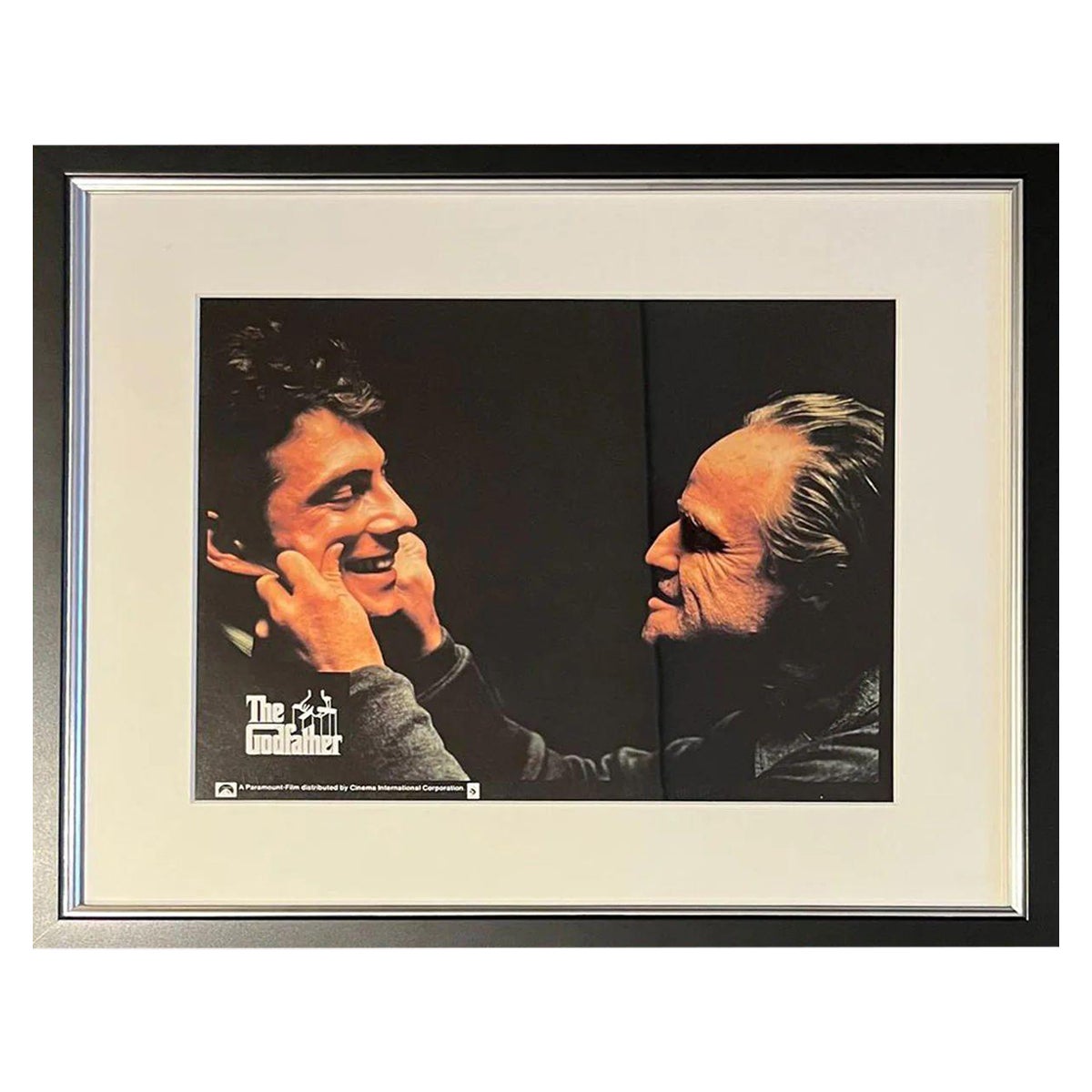 The Godfather, Framed Poster, 1972 For Sale at 1stDibs