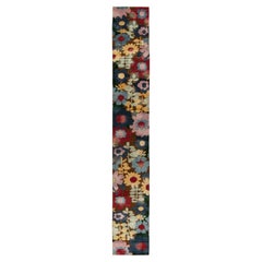 Traves de Mesa Contemporáneo de Rug & Kilim con Motivo Floral Multicolor
