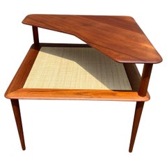 Teak Side Table by Hvidt & Mølgaard for France & Son, Denmark, Mid Century