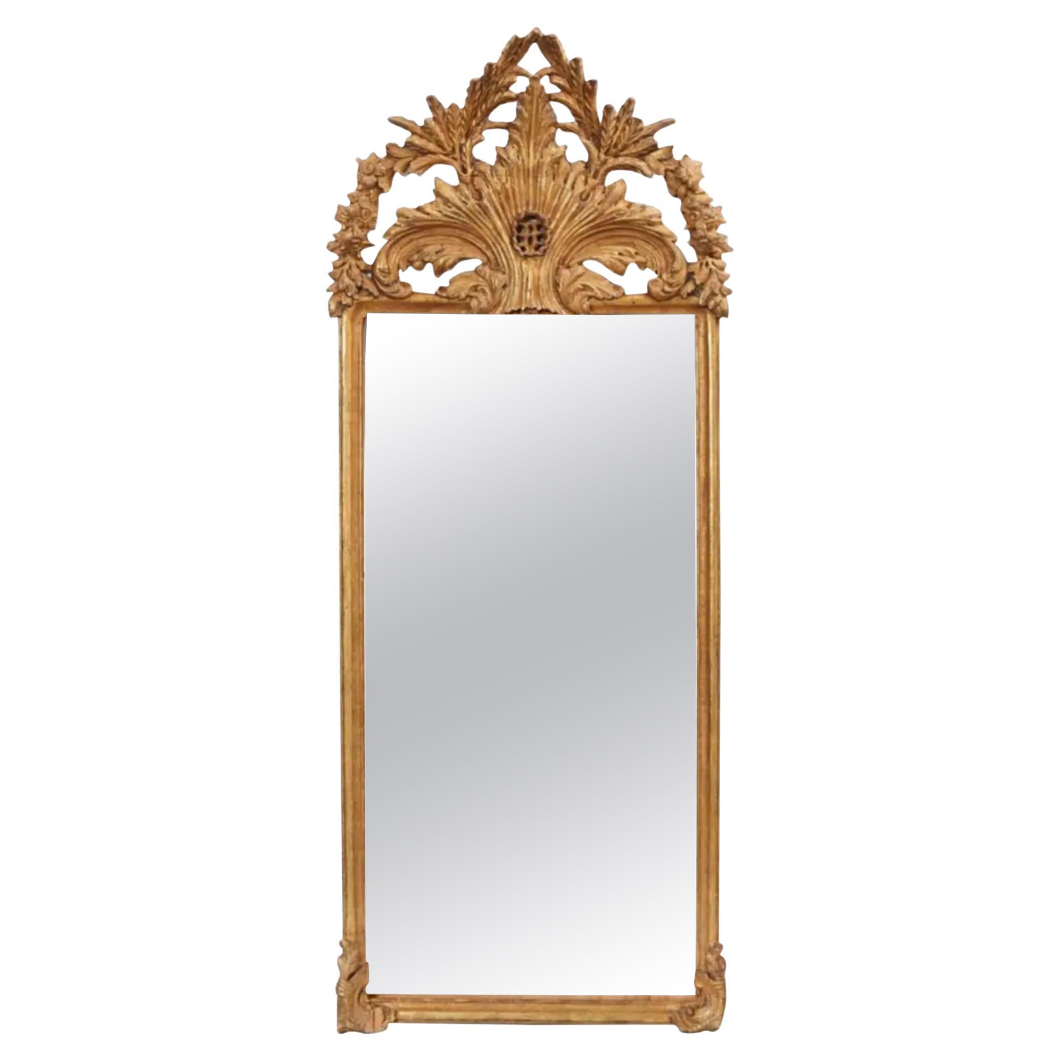 18th Century Style Hendrix Allardyce Rococo Style La Rochelle Mirror