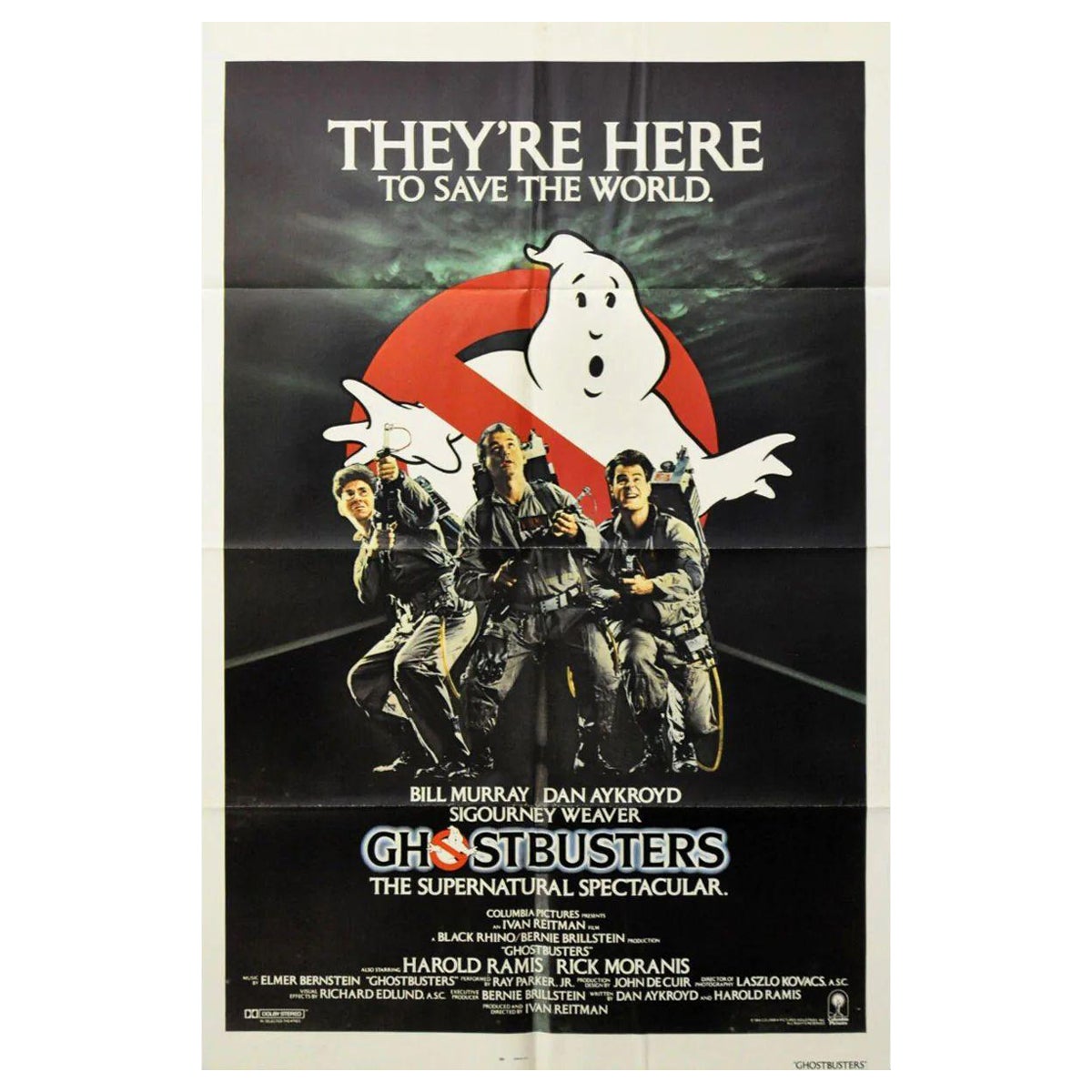 Ghostbusters, Unframed Poster, 1984 For Sale