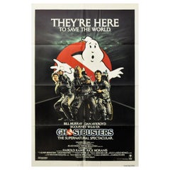 Vintage Ghostbusters, Unframed Poster, 1984