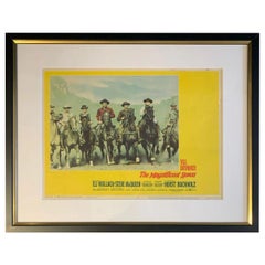 The Magnificent Seven, Framed Poster, 1960