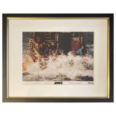 Jaws, Framed Poster, 1975