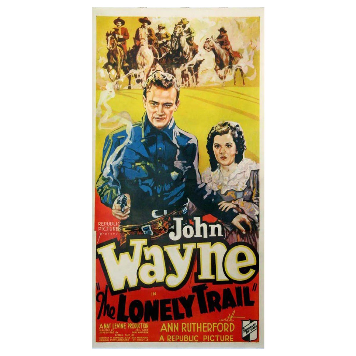 The Lonely Trail, Unframed Poster, 1936  For Sale