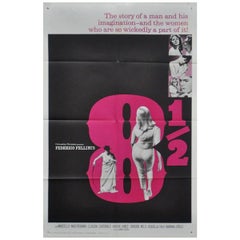 Fellini's 8½ / Eight And A Half, Unframed Poster