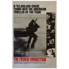 Vintage The French Connection, Unframed Poster, 1971