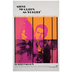 Vintage Bullitt, Unframed Poster, 1968
