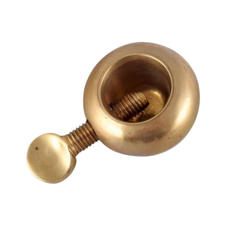 Danish design. Brass Nutcracker. Mid-20th Century For Sale