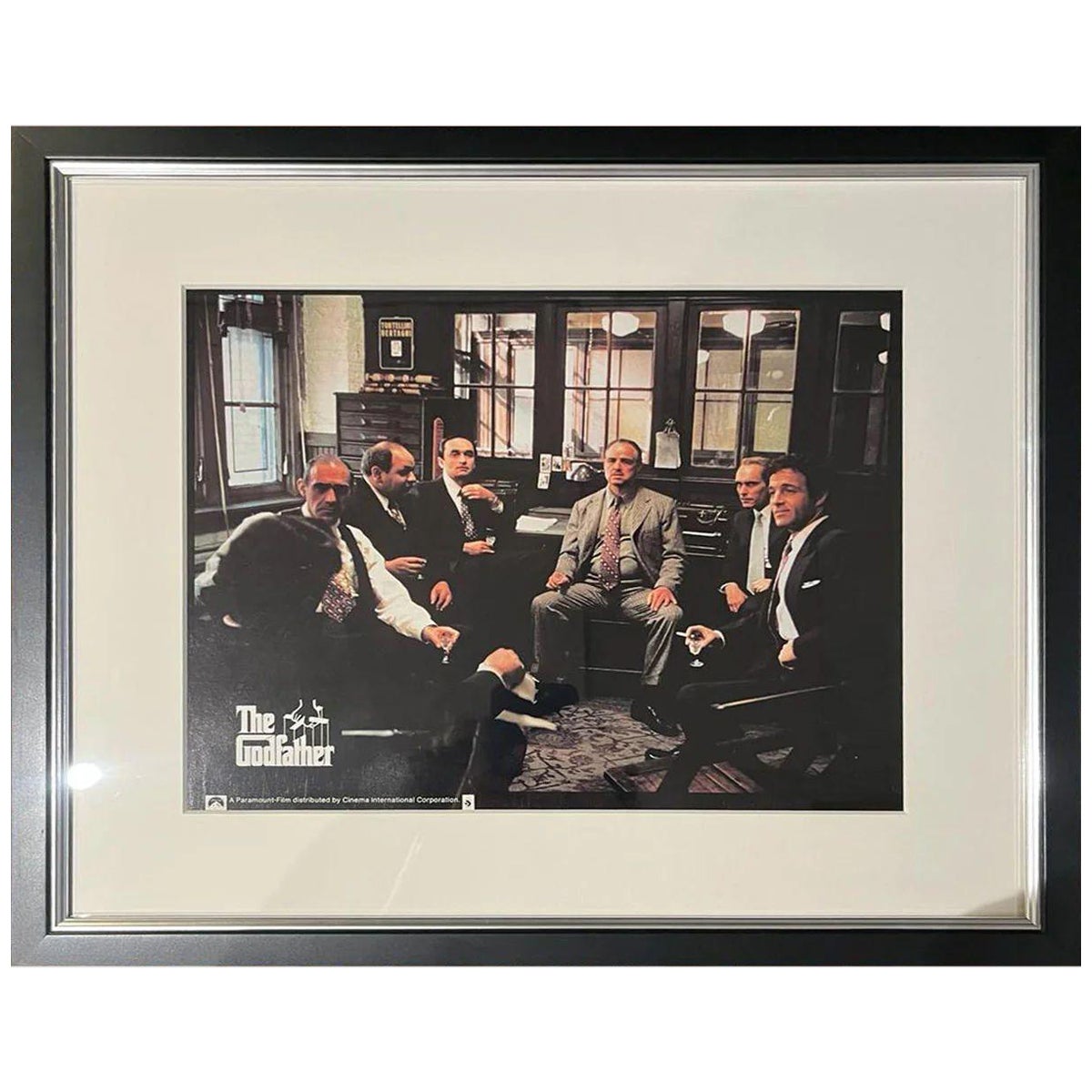 The Godfather, Framed Poster, 1972 For Sale at 1stDibs