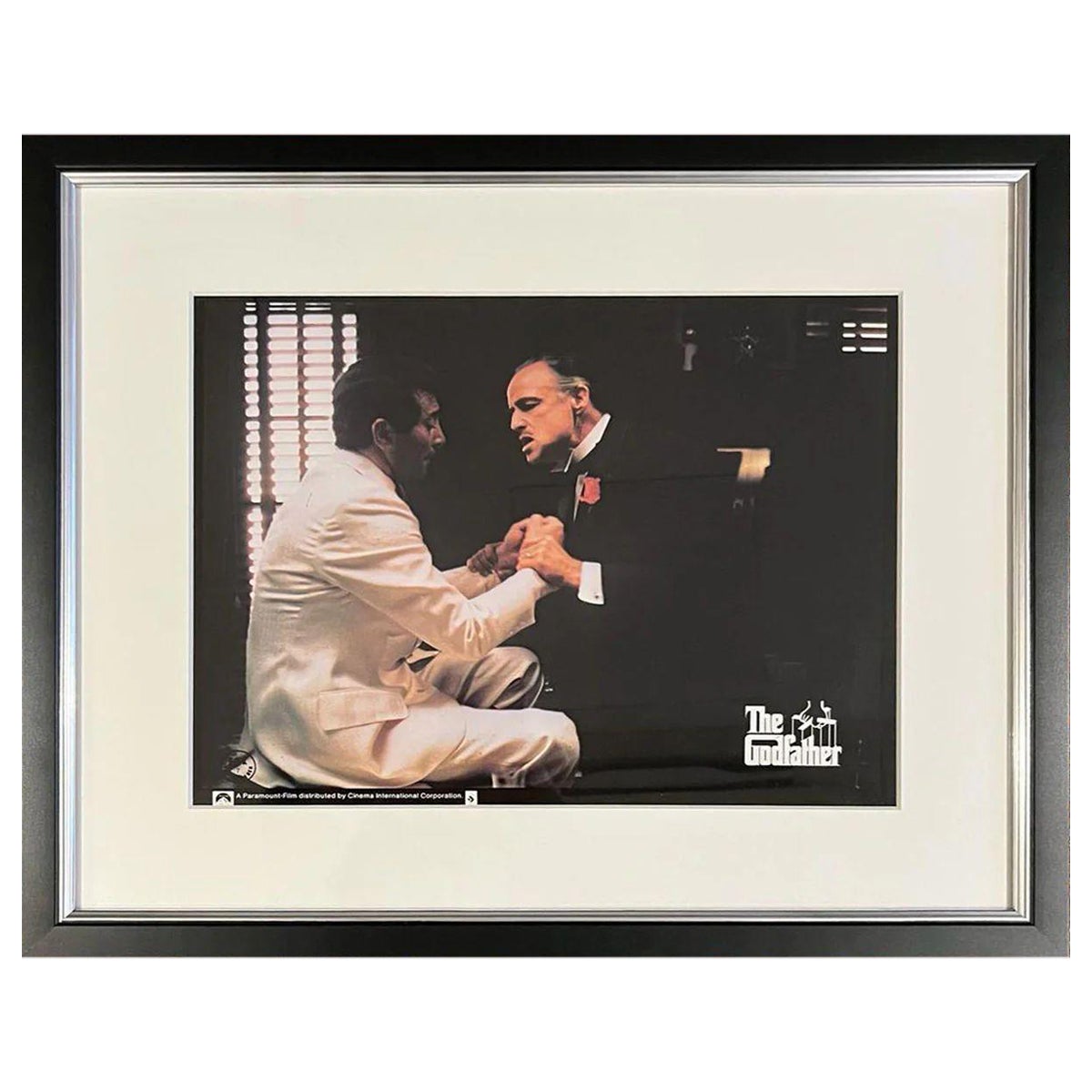 The Godfather, Framed Poster, 1972 For Sale at 1stDibs