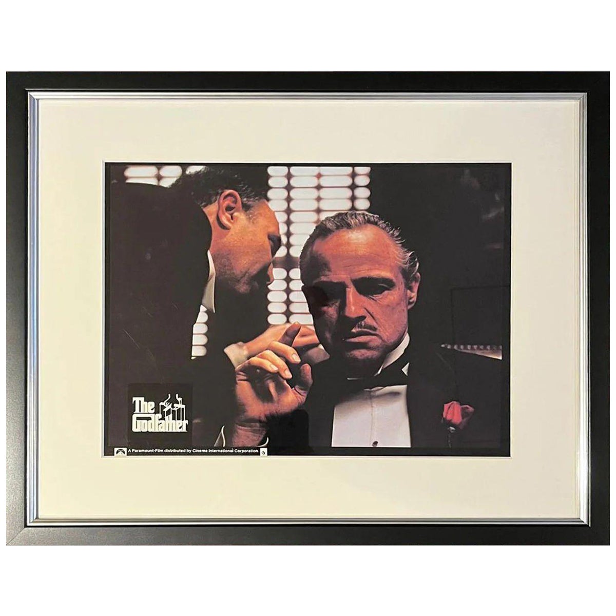 The Godfather, Framed Poster, 1972 For Sale at 1stDibs