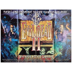 Vintage Evil Dead II, Unframed Poster, 1987