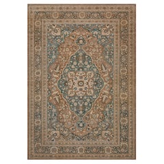 Late 19th Century Tabriz Rug from North West Persia