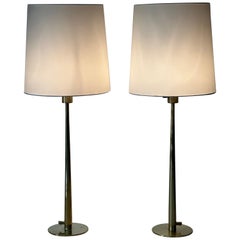 Scandinavian Pair of Table Lamps Model B 66 by Hans Agne Jakobsson, 1960s