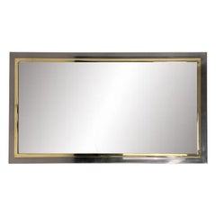 Chrome Brass and Bronze Colored Mirror by BC Design