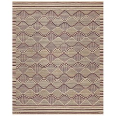 Early 20th Century Marta Maas-fjetterström Ab Swedish Rug by Barbro Nilsson