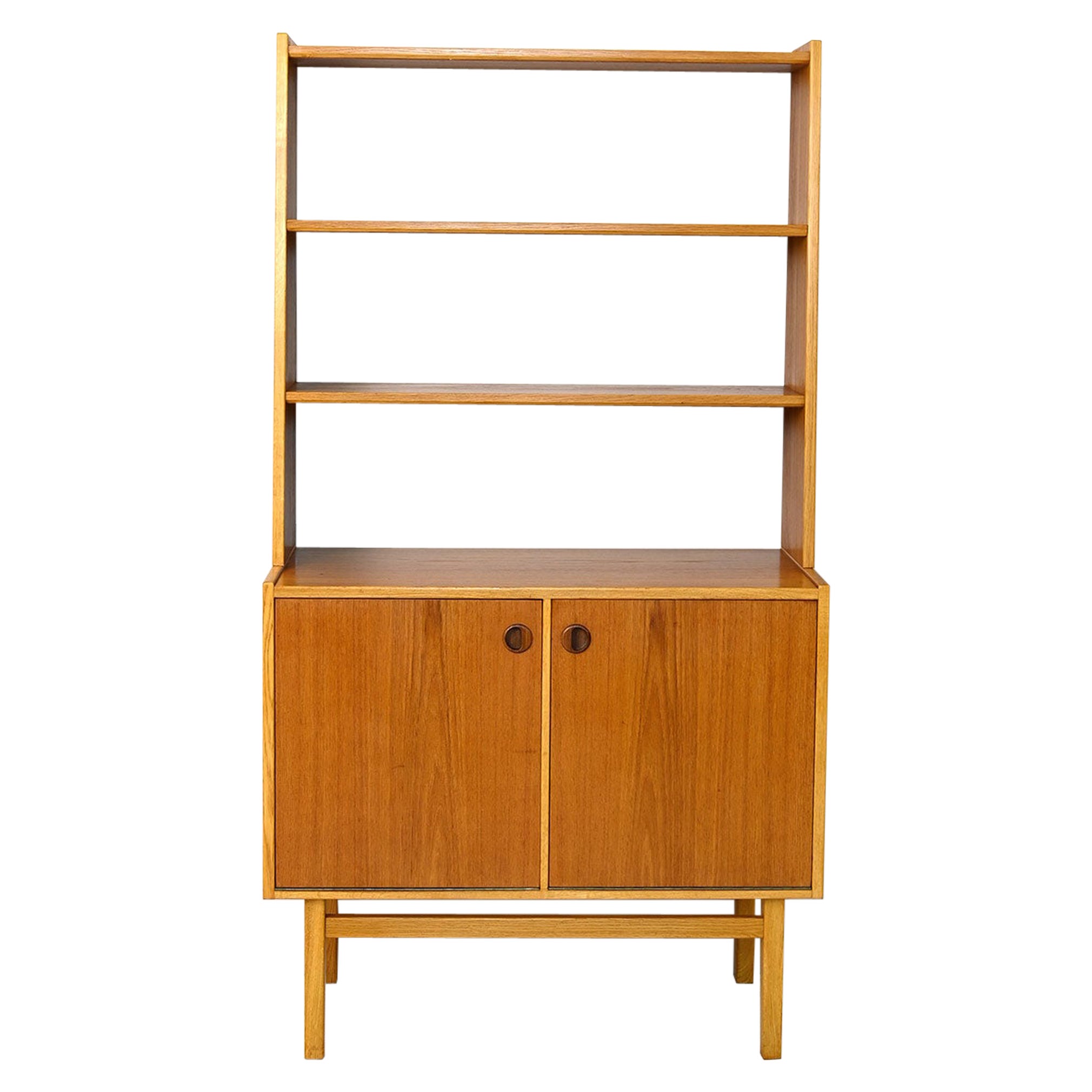 Office Cabinet with Bookcase For Sale